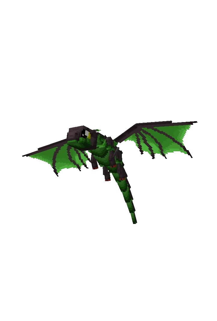 Eski ajdaholar — Minecraft mod, rasm 1