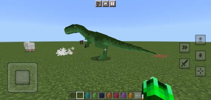 Dinozavr-monstrlar — Minecraft mod, rasm 2