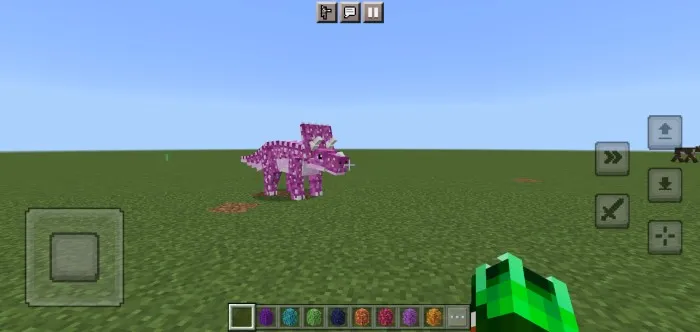 Dinozavr-monstrlar — Minecraft mod, rasm 3