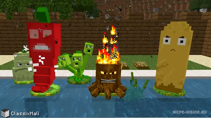 Plants vs. Zombies Classic — Minecraft mod, rasm 3