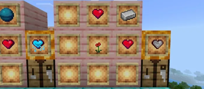 Yurak bo'laklari — Minecraft mod, rasm 4