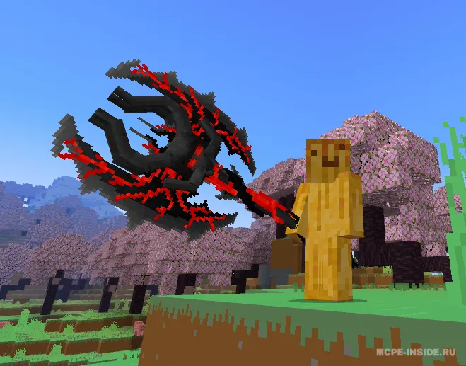 O'lim xudosi boltasi — Minecraft mod, rasm 3