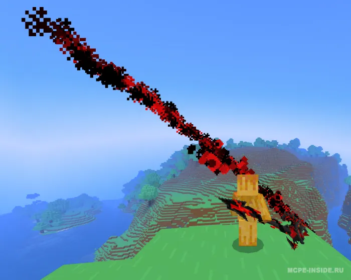 O'lim xudosi boltasi — Minecraft mod, rasm 4