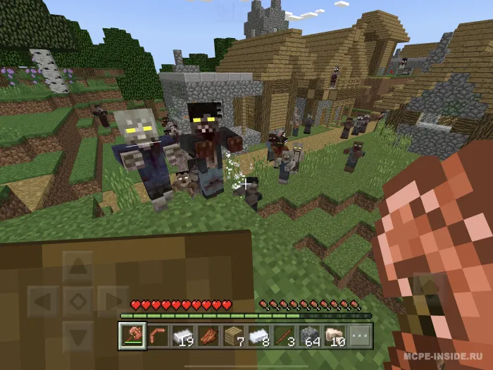 Zombi virusi — Minecraft mod, rasm 1