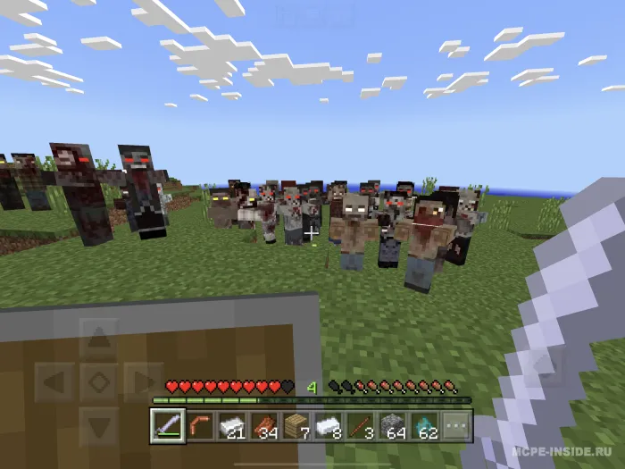 Zombi virusi — Minecraft mod, rasm 3