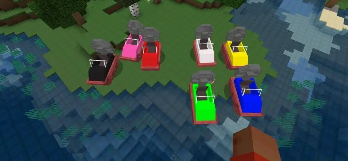 Motorli qayiqlar — Minecraft mod, rasm 2