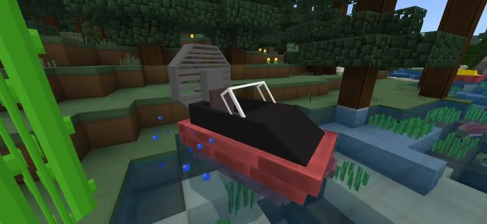 Motorli qayiqlar — Minecraft mod, rasm 3