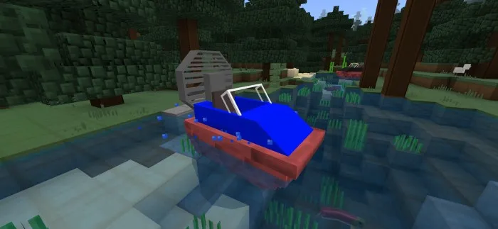 Motorli qayiqlar — Minecraft mod, rasm 4