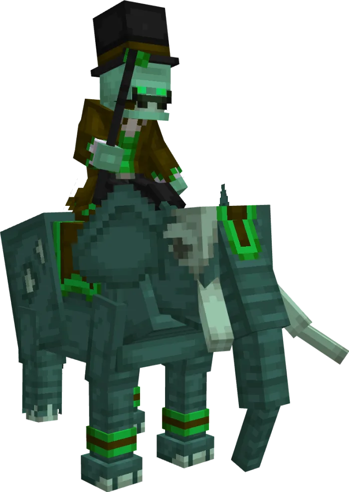 Zixel zombi — Minecraft mod, rasm 1