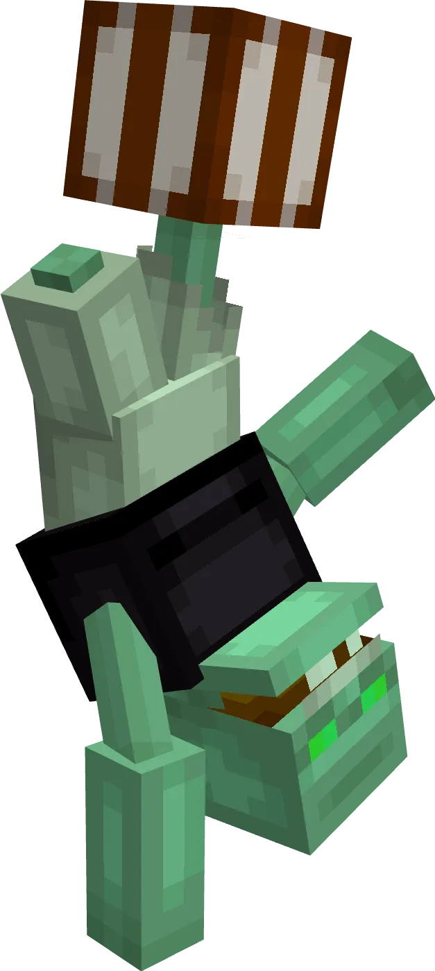 Zixel zombi — Minecraft mod, rasm 2