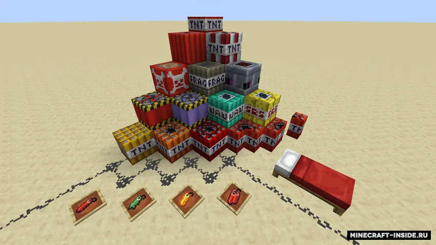 FBombs — Minecraft mod, rasm 2