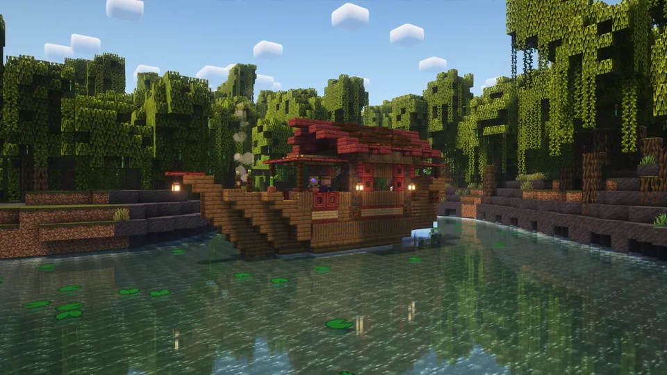 Swamp Boat — Minecraft mod, rasm 2