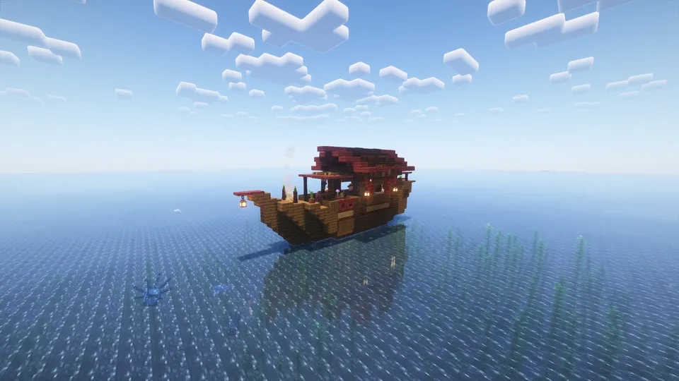 Swamp Boat — Minecraft mod, rasm 4