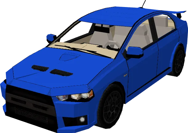 Mitsubishi Lancer Evo X — Minecraft mod, rasm 4