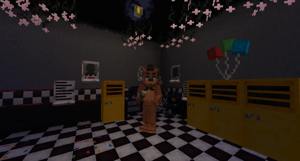 FNAF Requires Security — Minecraft mod, rasm 3