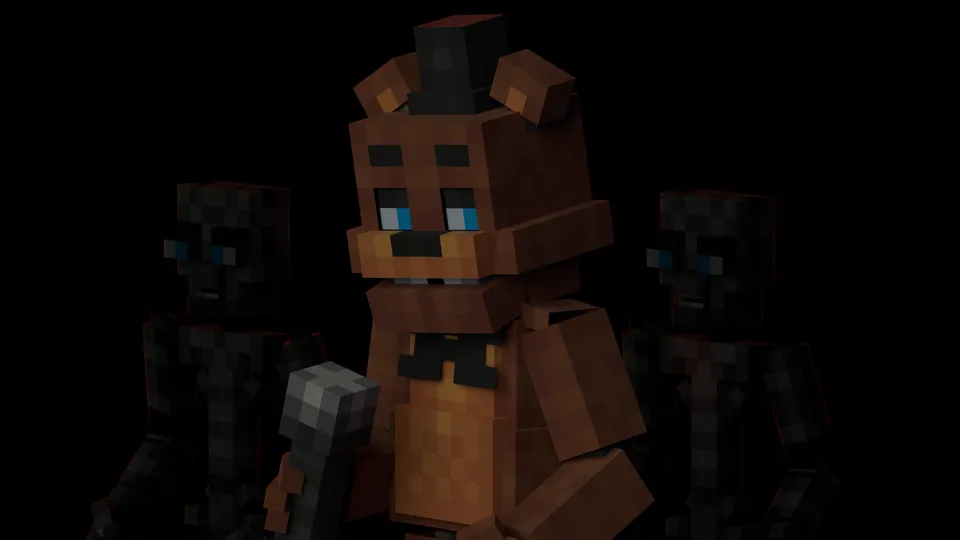 FNAF Requires Security — Minecraft mod, rasm 4