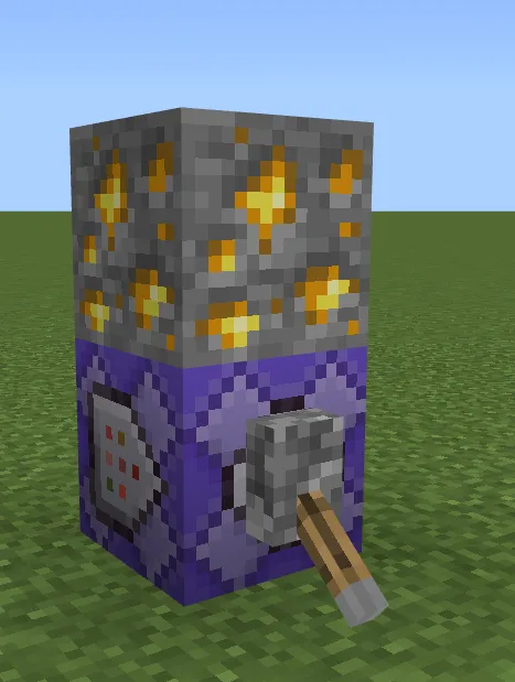 Ruda generatori — Minecraft mod, rasm 1