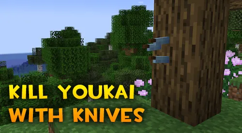 Kill Youkai With Knives — Minecraft mod, rasm 1