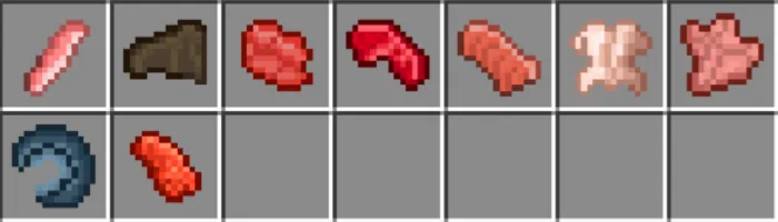 Ko'p ovqatlar — Minecraft mod, rasm 1