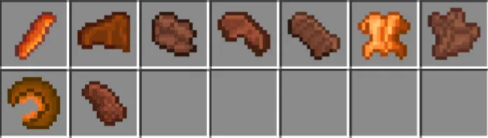 Ko'p ovqatlar — Minecraft mod, rasm 2