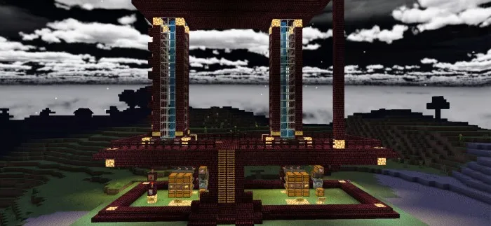 Temir, oltin, lava fermasi — Minecraft mod, rasm 1