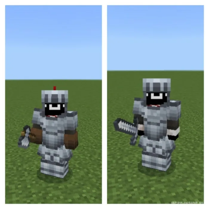 Po'lat yangilanishi — Minecraft mod, rasm 1