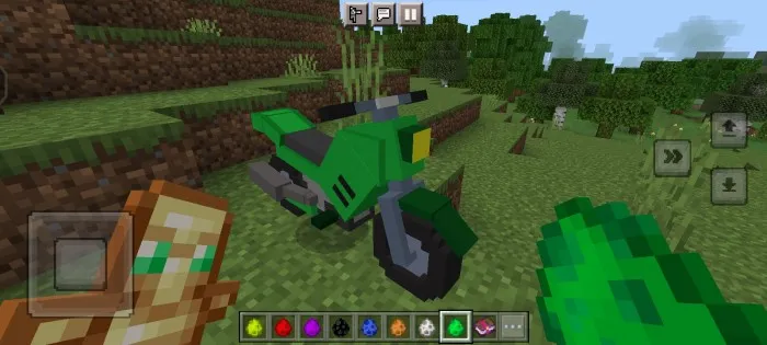 Ko'p mototsikllar — Minecraft mod, rasm 1