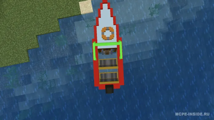 Poyga qayig'i — Minecraft mod, rasm 2