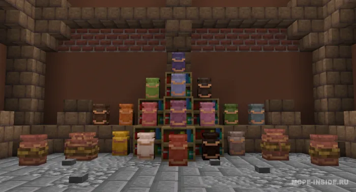 Yaxshilangan tuvaklar — Minecraft mod, rasm 2