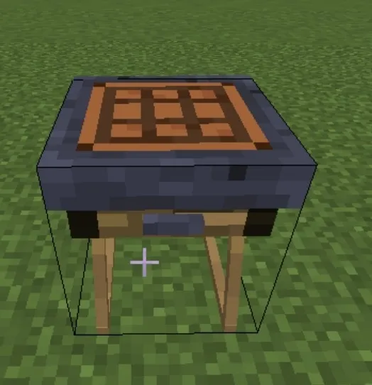 Qismlarga ajratish stoli — Minecraft mod, rasm 1