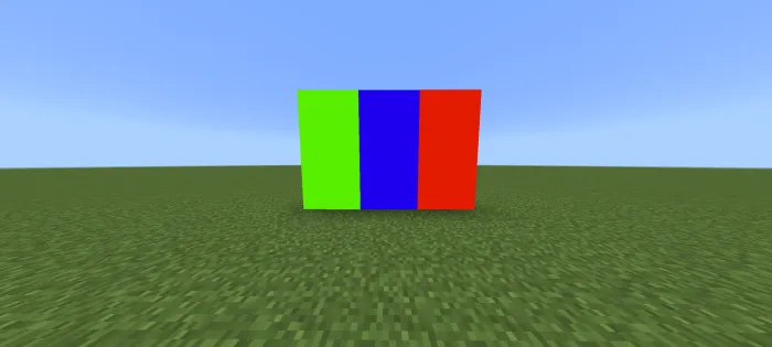 Yashil ekran — Minecraft mod, rasm 1
