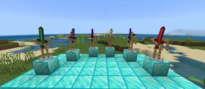 Ko'proq qilichlar — Minecraft mod, rasm 1