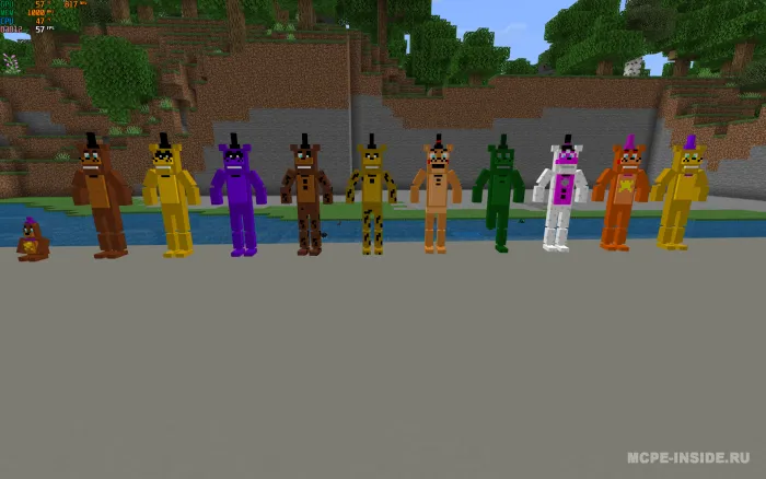 FNaF mutlaq kolleksiyasi — Minecraft mod, rasm 2