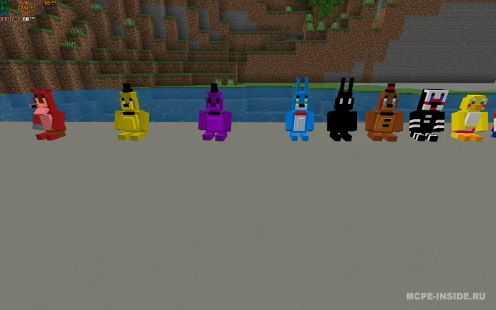 FNaF mutlaq kolleksiyasi — Minecraft mod, rasm 3