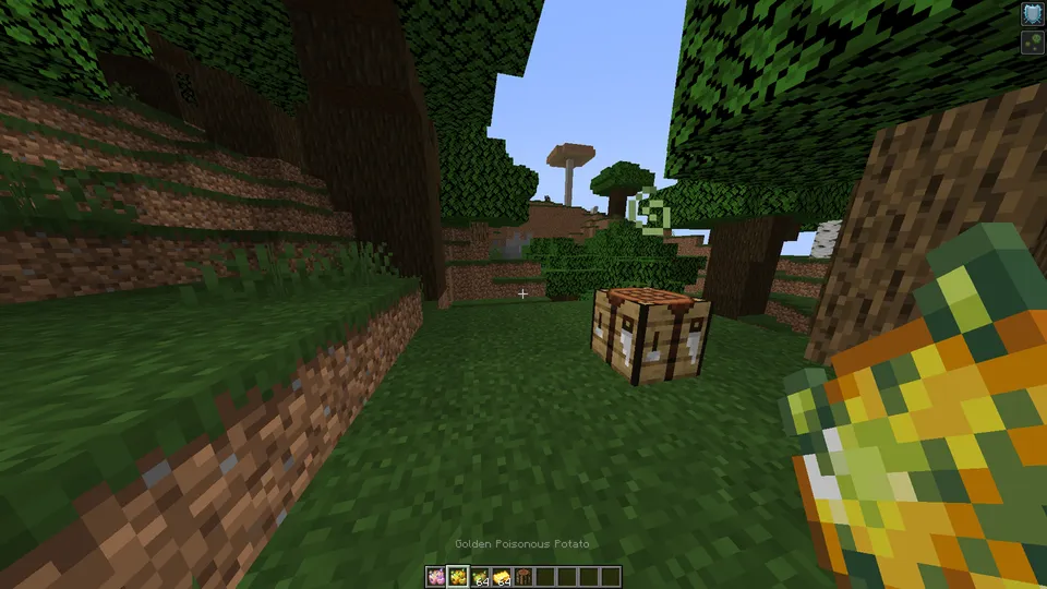 Golden Poisonous Potato ReAdder — Minecraft mod, rasm 5