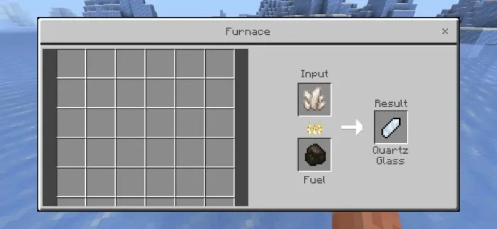 Kvars oynasi — Minecraft mod, rasm 3
