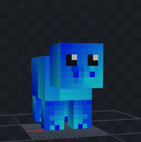 Minecraft, lekin cho'chqa mega buyumlar sotadi