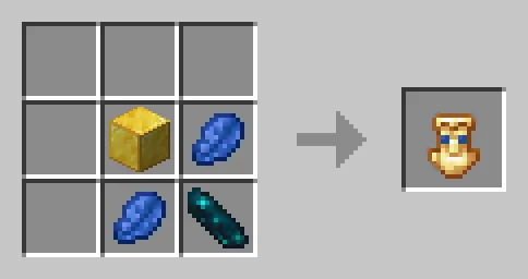Yutish totemi — Minecraft mod, rasm 1