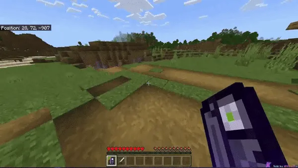 Kitty binolari — Minecraft mod, rasm 2