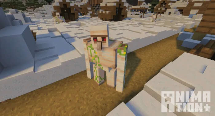 Animatsiyalar + — Minecraft mod, rasm 2