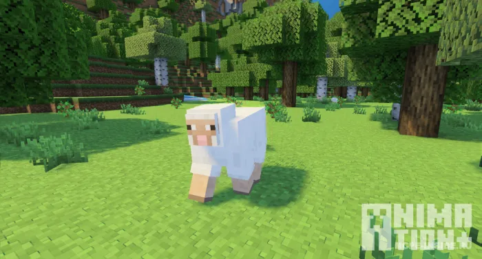 Animatsiyalar + — Minecraft mod, rasm 3