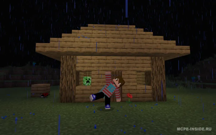 Qonli oy — Minecraft mod, rasm 1