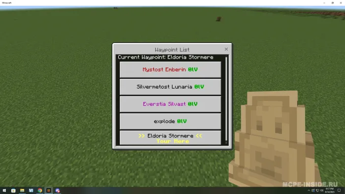 Teleport toshlari — Minecraft mod, rasm 2