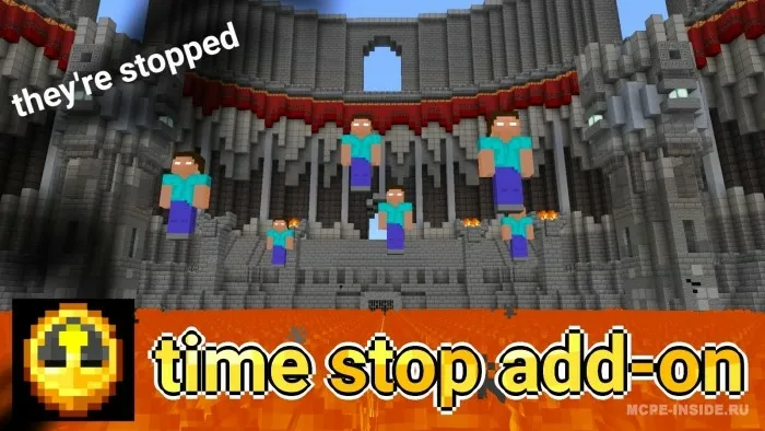 Vaqtni to'xtatish — Minecraft mod, rasm 1