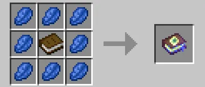 Tajriba kitobi — Minecraft mod, rasm 1