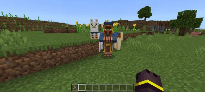 Sayohat qiluvchi savdogar yaxshilanishi — Minecraft mod, rasm 1