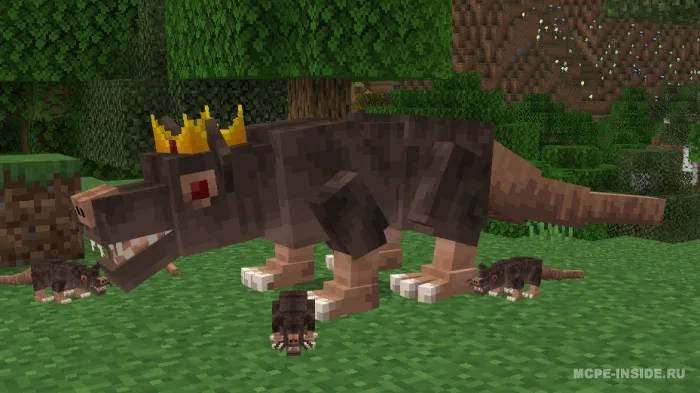 Kalamushlar qiroli — Minecraft mod, rasm 1