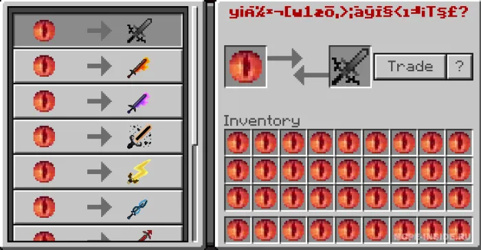 Stixiyali qurol — Minecraft mod, rasm 4
