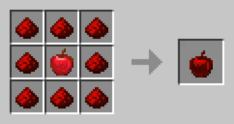 Ko'proq olmalar — Minecraft mod, rasm 1