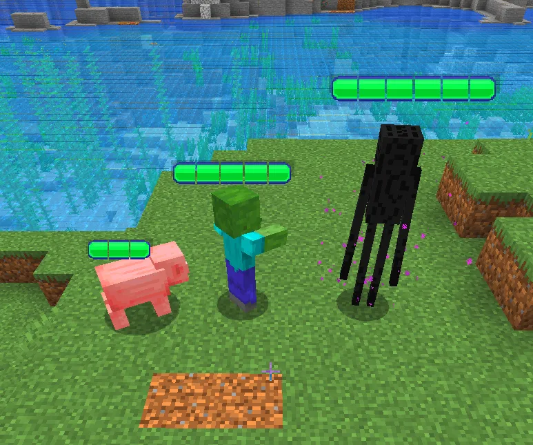 Health Bar Indicator — Minecraft mod, rasm 3